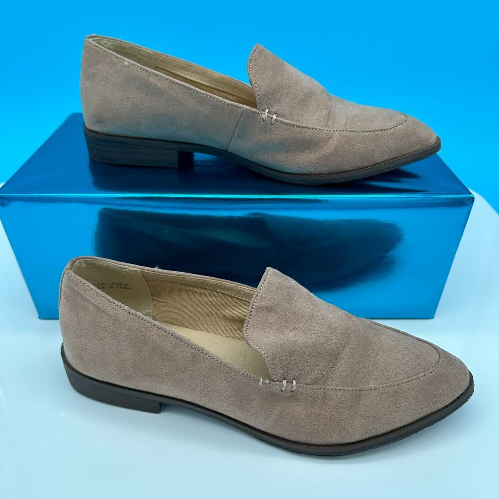 CL By Laundry‎ Women's Farris Pointed Toe Slip On Loafer Shoes, Size 8, Sand